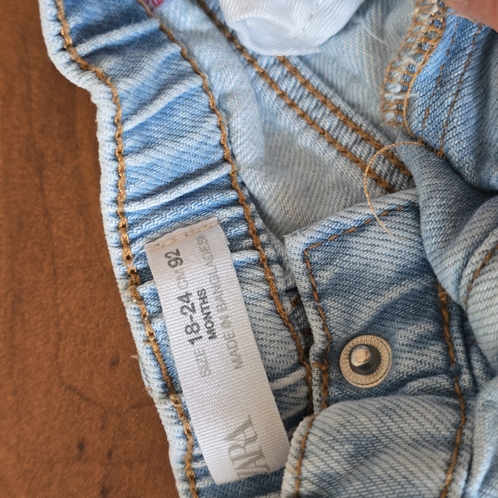 Zara Ripped Wide Leg Jeans - Picture 3 of 5
